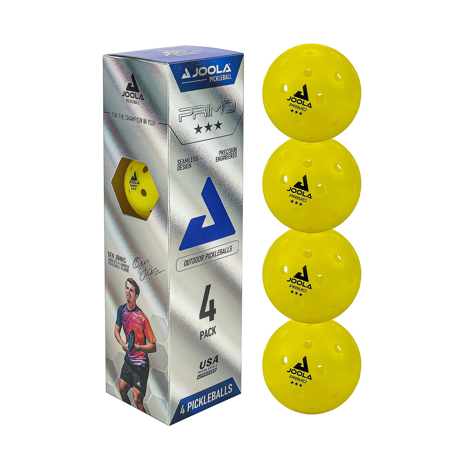 JOOLA Primo Outdoor Pickleballs - Thumbnail 4