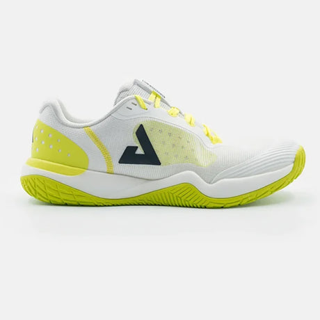 JOOLA R4lly Men's Pickleball Shoe White/Black - Pickleball Green Front