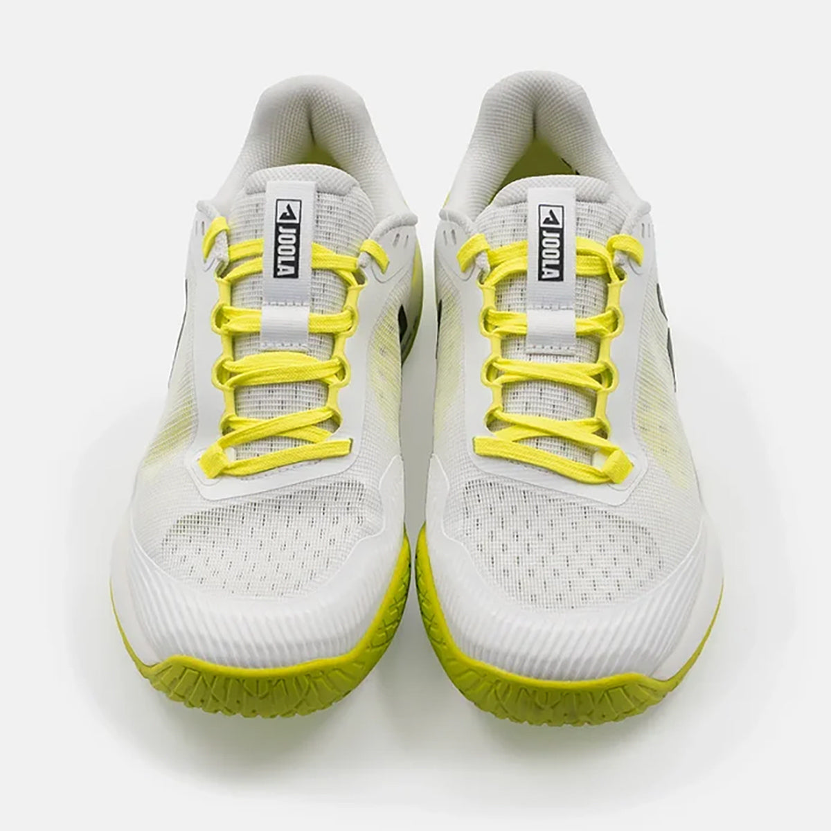 JOOLA R4lly Men's Pickleball Shoe White/Black - Pickleball Green Laces