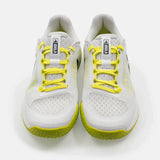 JOOLA R4lly Men's Pickleball Shoe White/Black - Pickleball Green Laces