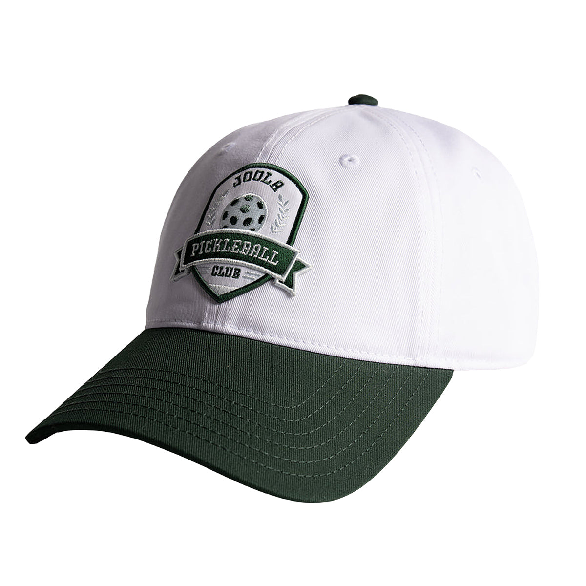 JOOLA Club Cotton Cap White/Club Green