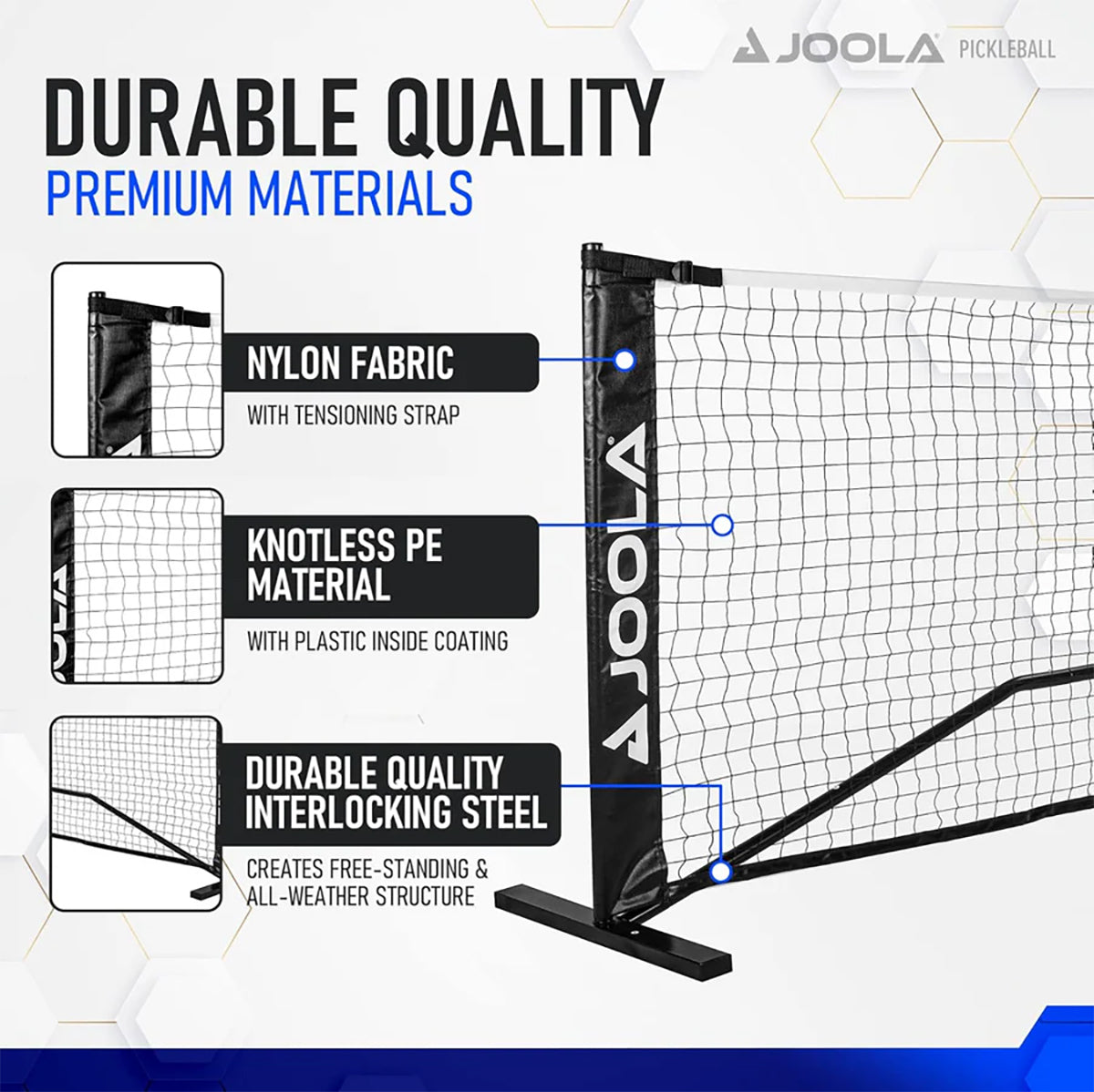 JOOLA Elemental Pickleball Net Specs 3