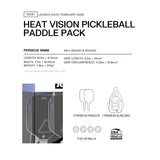 JOOLA Perseus Heat Vision Pickleball Pack Specs