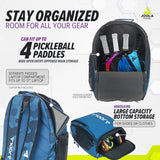 Joola Vision II Backpack Blue Specs Storage