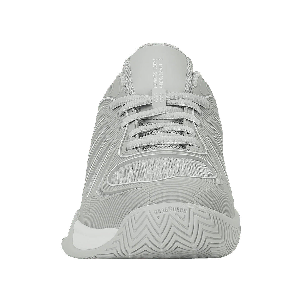 K-Swiss Women’s Express Light 2 Pickleball Shoe Glacier Grey/White Laces