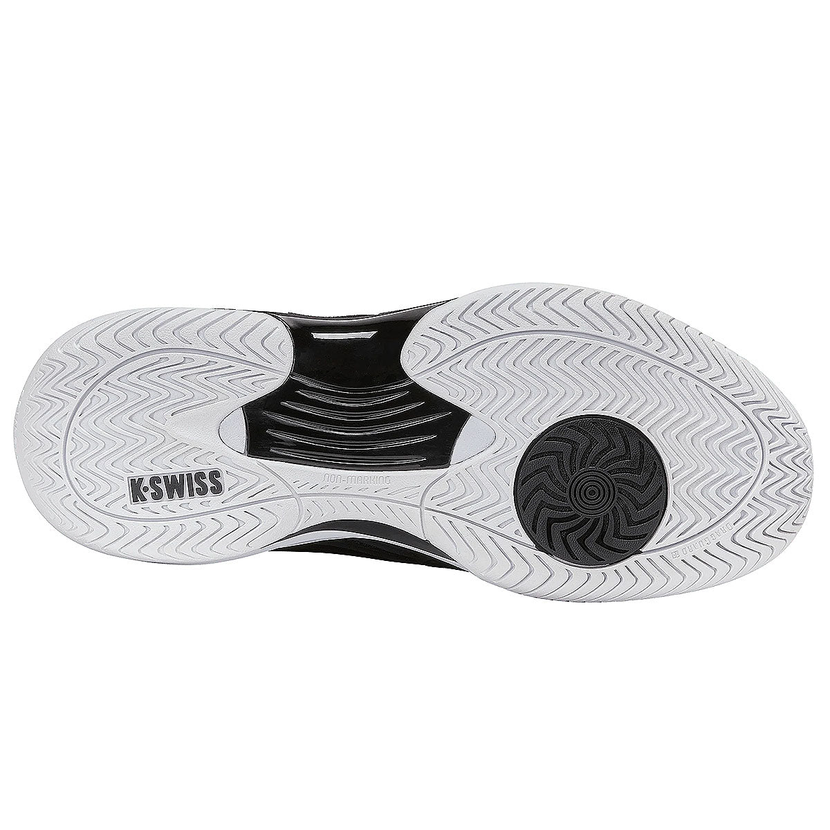 K-Swiss Women’s Hypercourt Express 3 Black White Sole
