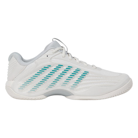 K-Swiss Women’s Hypercourt Express 3 Blanc De Blanc/Glacier Gray/Baltic Front