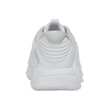K-Swiss Women’s Hypercourt Express 3 White Dawn Blue Silver Heel