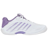 K-Swiss Women’s Hypercourt Express 3 White Purple Haze Lunar Rock Front