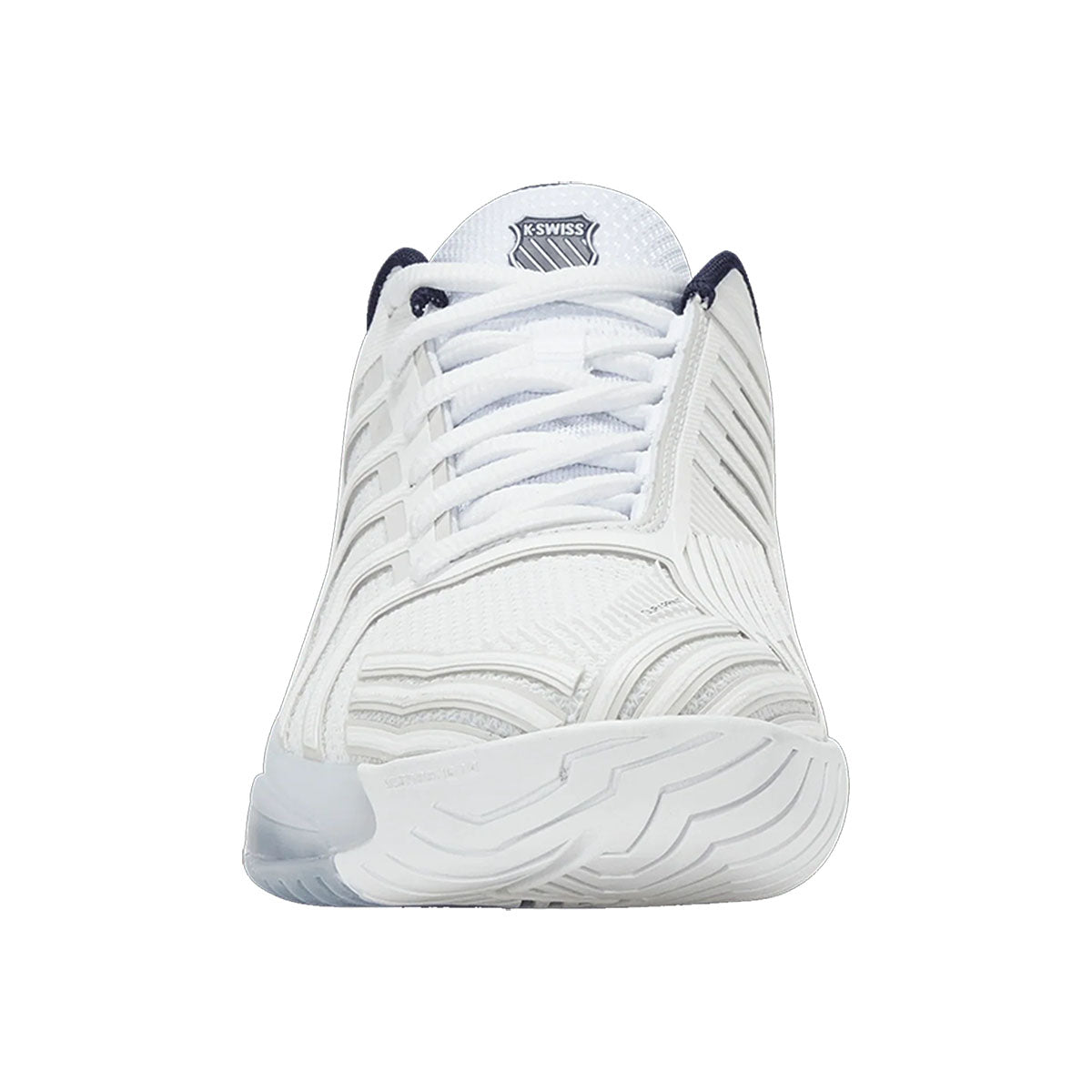 K-Swiss Men’s Ultrashot 4 Pickleball Shoe White Peacoat Laces