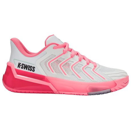 K-Swiss Women's Ultrashot 4 Pickleball Shoe Neon Pink Front