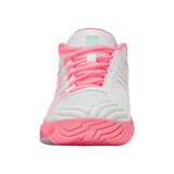 K-Swiss Women's Ultrashot 4 Pickleball Shoe Neon Pink Laces