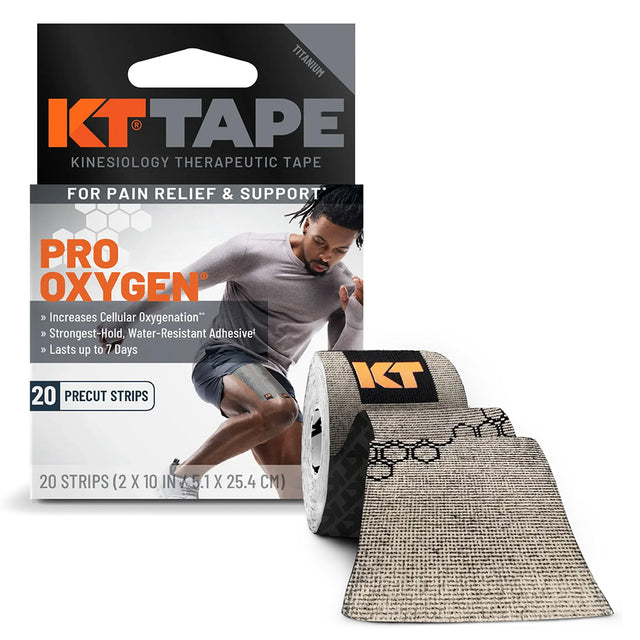 KT Tape Pro Synthetic Oxygen Titanium Kinesiology Tape