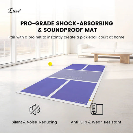 Luzz Pickleball Court Flooring Mat Specs