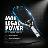 Maverix Havik 2 Elongated 15mm Pickleball Paddle Specs