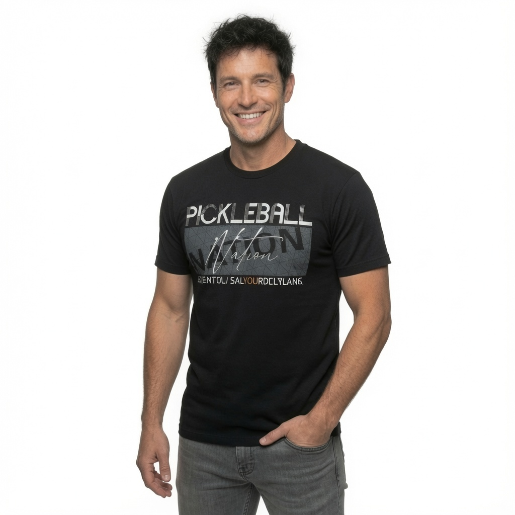 Believe Pickleball Nation Graphic T-Shirt