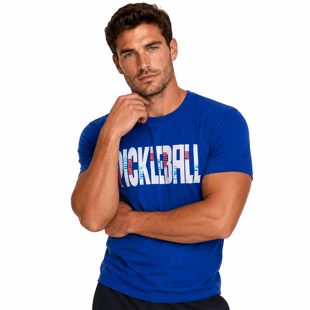 Pickleball Acrostic Graphic T-Shirt