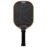 NOX X-Foam Goldin Elongated 14mm Pickleball Paddle Front