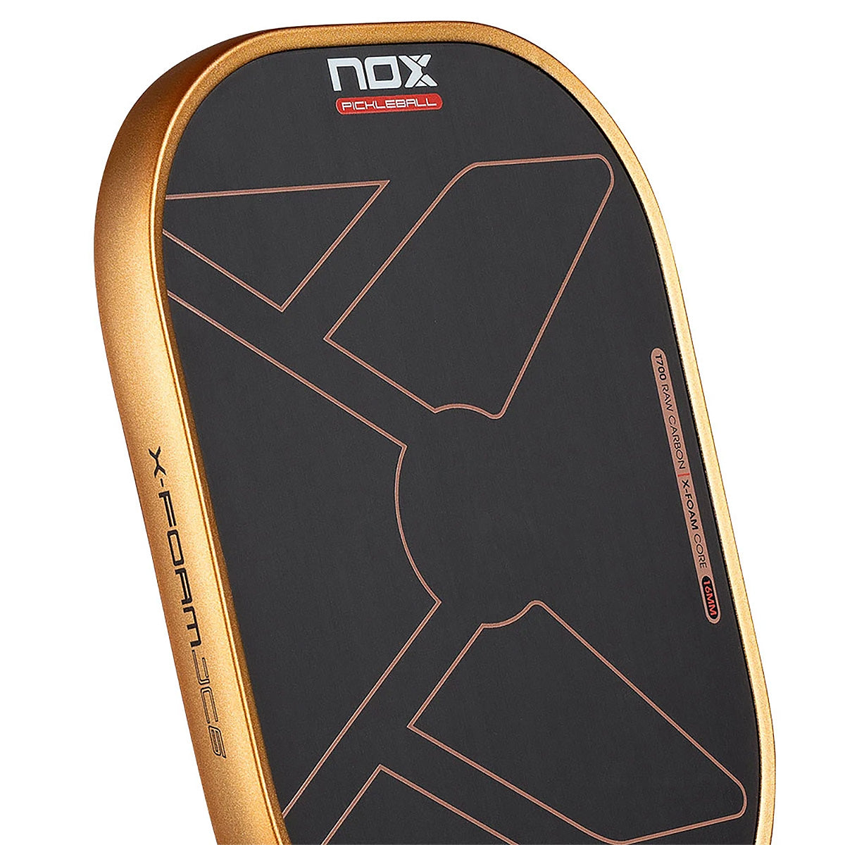 NOX X-Foam JC6 Elongated 16mm Pickleball Paddle Face