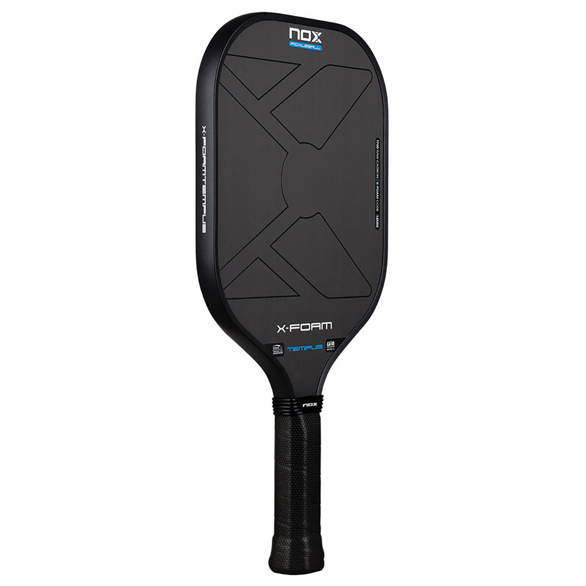 NOX X-Foam Tempus Widebody 14mm Pickleball Paddle Angle