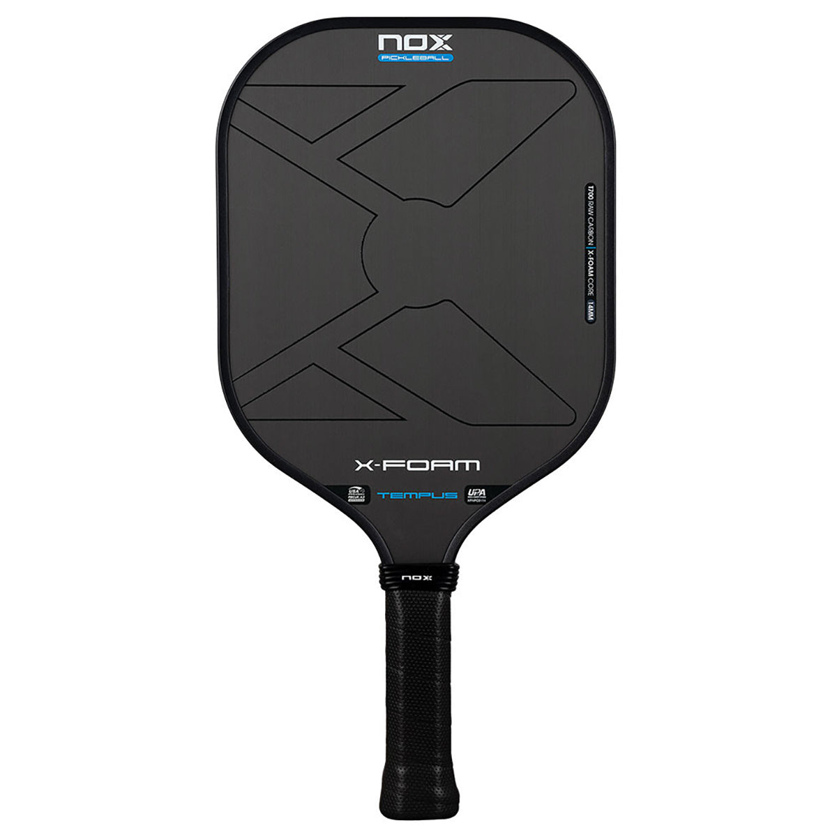 NOX X-Foam Tempus Widebody 14mm Pickleball Paddle Front