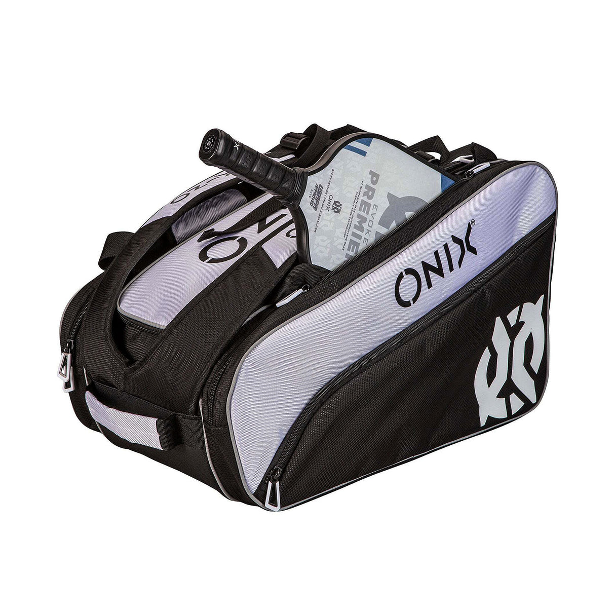 Onix PRO TEAM PICKLEBALL BAG Black White Paddle