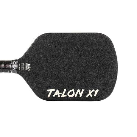Owl Talon X1 Pickleball Paddle Midnight Back