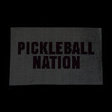 Dot Art Pickleball Nation Women’s Racerback Tank Logo Zoom