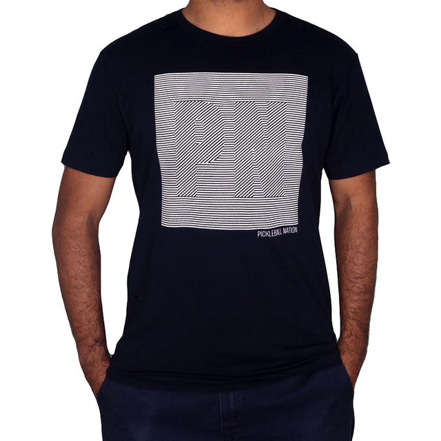 PN Illusion Pickleball Nation Graphic T-Shirt Front