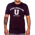 Pickleballer University Graphic T-Shirt - Maroon