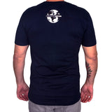 Pickleballer University Graphic T-Shirt Navy Back
