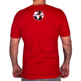 Pickleballer University Graphic T-Shirt Red Back