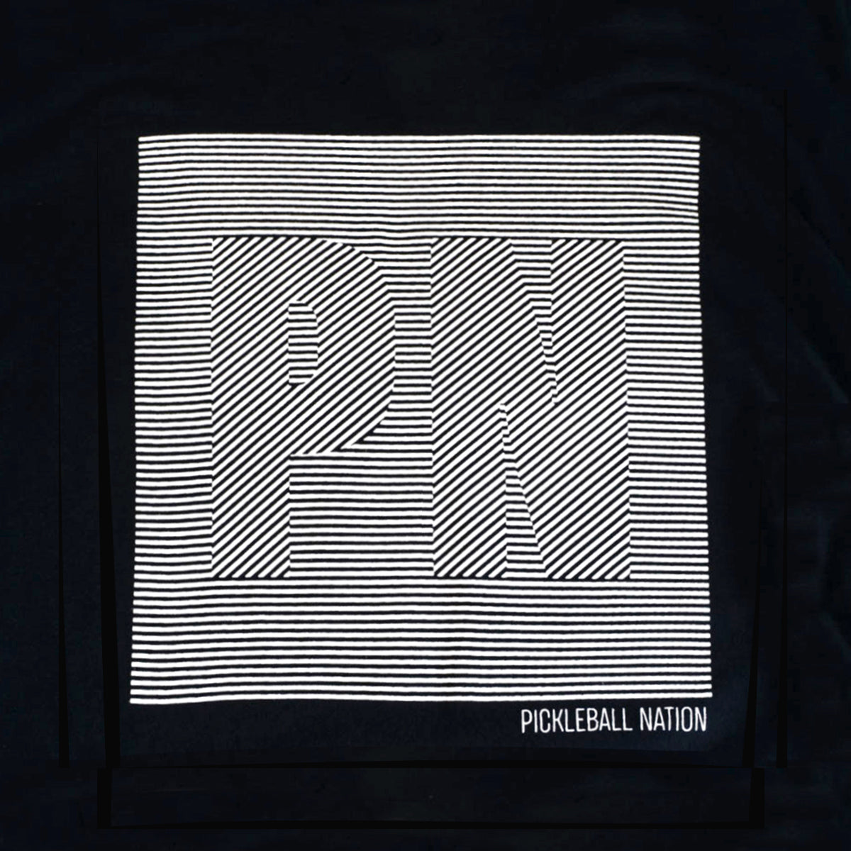 PN Illusion Pickleball Nation Graphic T-Shirt Logo