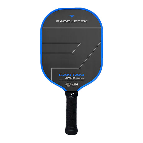 Paddletek Bantam EXL-C 12.7mm Pickleball Paddle Blue Front