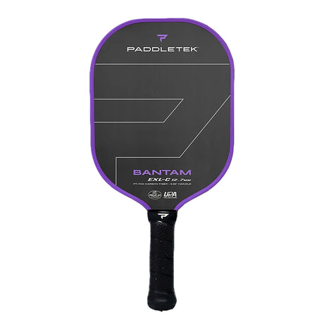 Paddletek Bantam EXL-C 12.7mm Pickleball Paddle Purple Front
