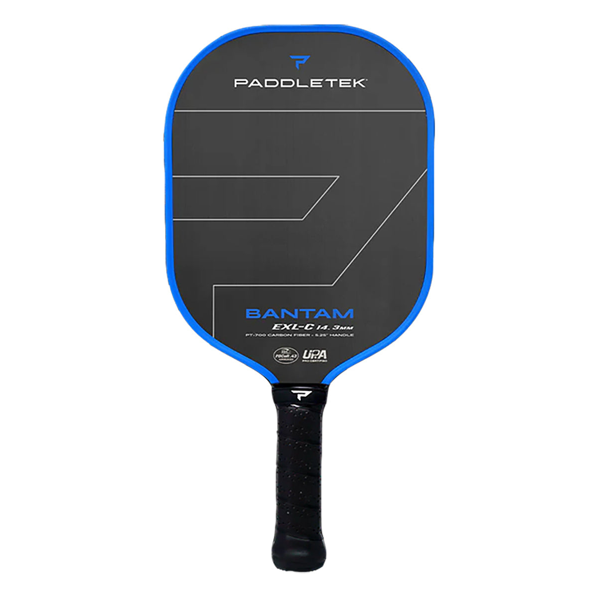 Paddletek Bantam EXL-C 14.3mm Pickleball Paddle Blue Front