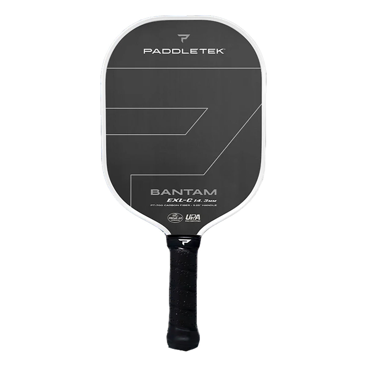 Paddletek Bantam EXL-C 14.3mm Pickleball Paddle White Front