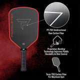 Paddletek Bantam GTO-C 12.7mm Pickleball Paddle Specs 3