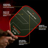 Paddletek Bantam GTO-C 12.7mm Pickleball Paddle Specs 4