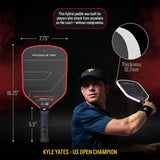 Paddletek Bantam GTO-C 12.7mm Pickleball Paddle Specs