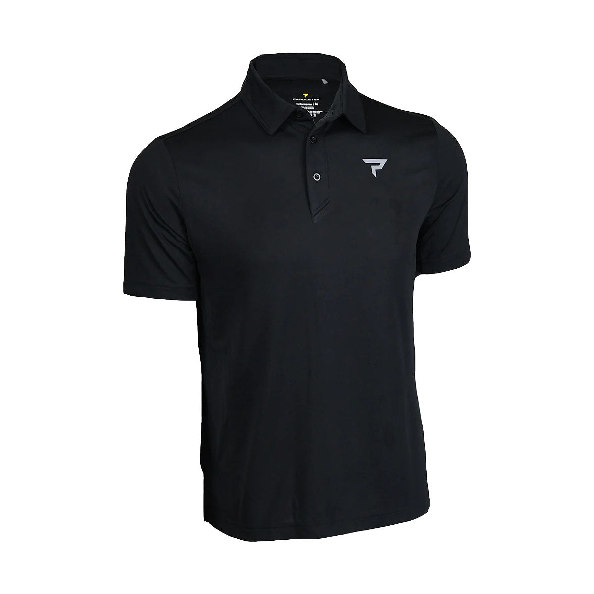 Paddletek Men's Performance Polo Black/Sleet 
