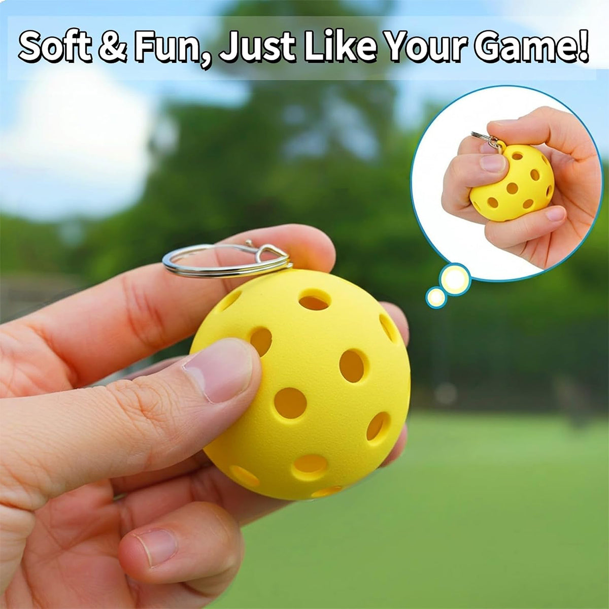 Pickleball Keychains