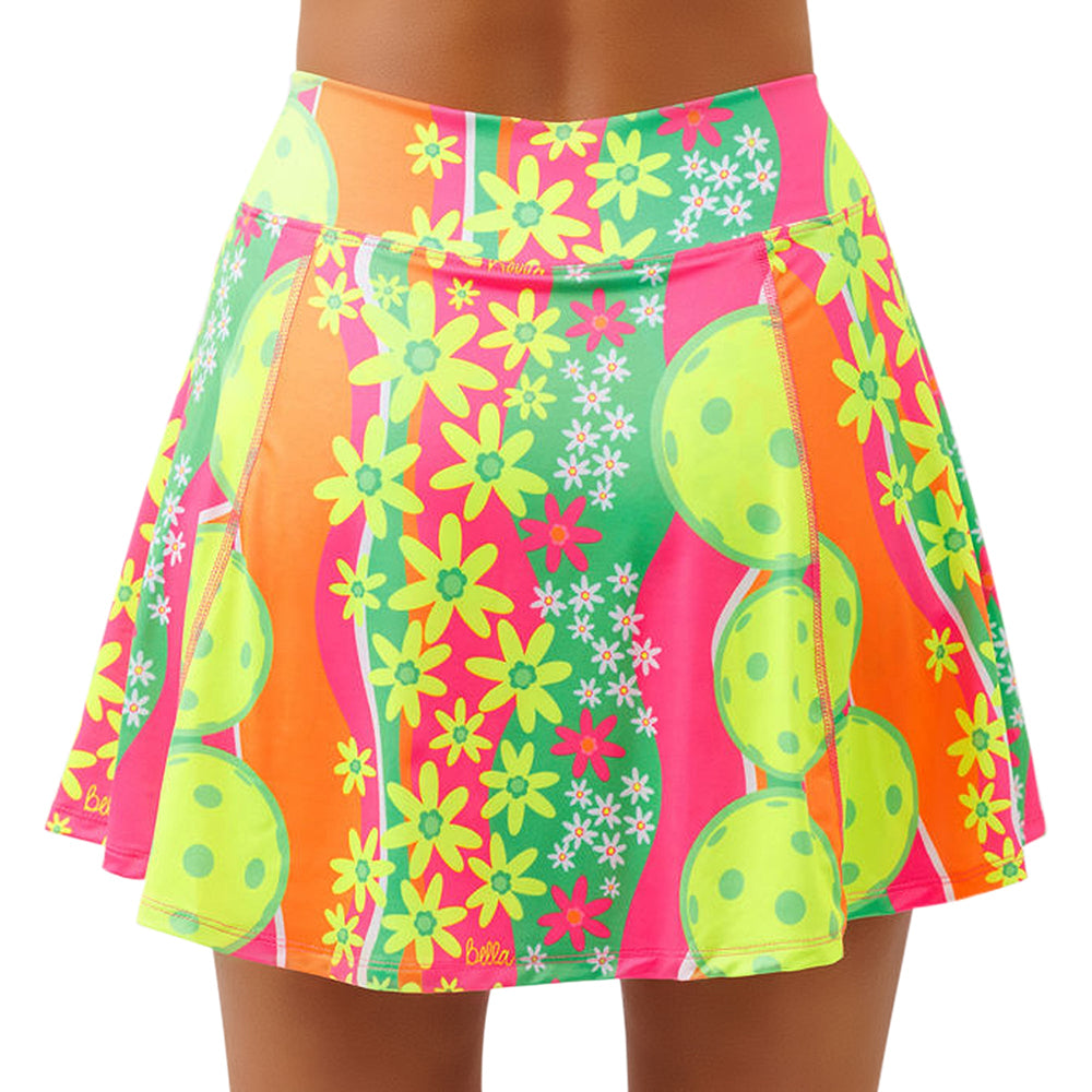 Pickleball Bella Daisy A-Line Skort