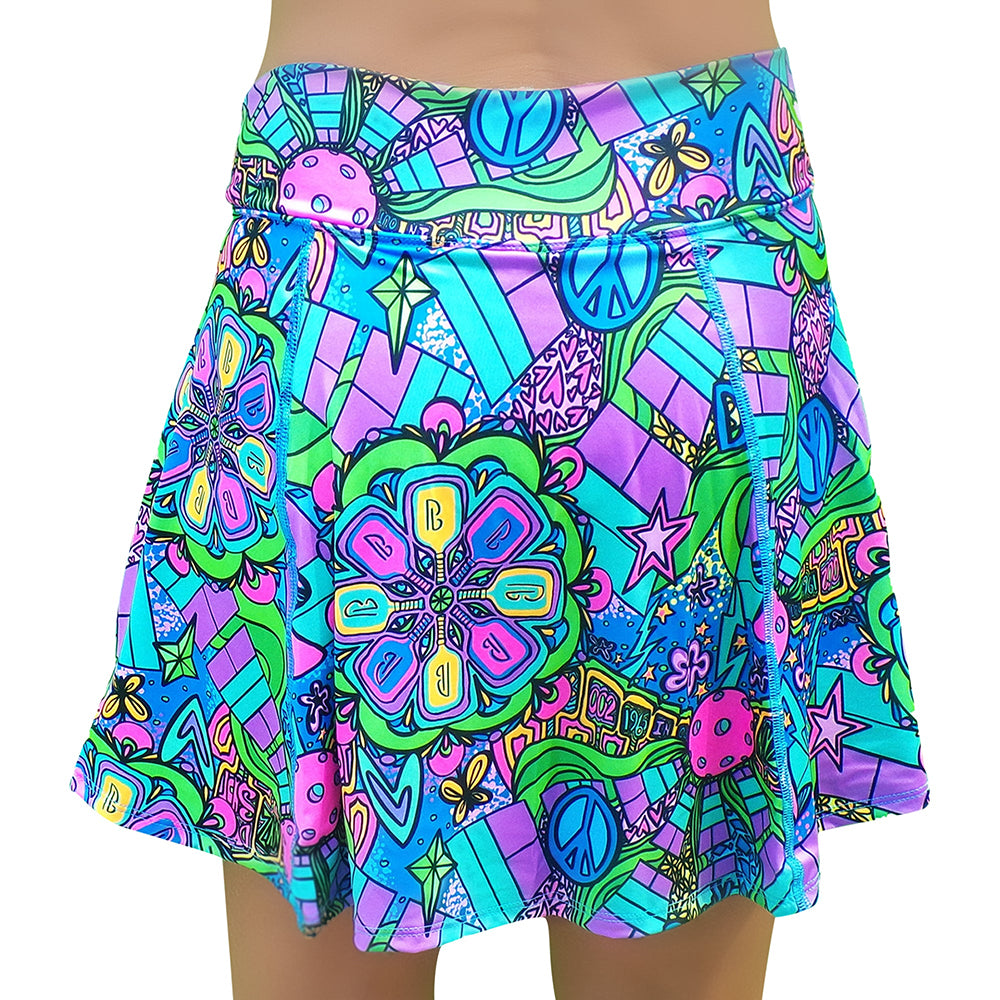Pickleball Bella Groovy A-Line Skort