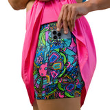 Pickleball Bella Neon Pink Skort