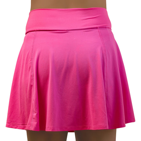 Pickleball Bella Neon Pink A-Line Skort
