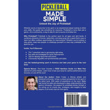 Pickleball Made Simple Paperback Book Back
