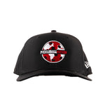 Pickleball Nation 9Seventy New Era Hat - Black with red and white logo