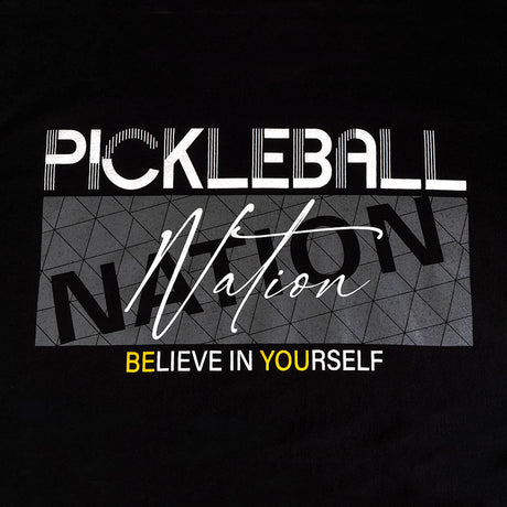 Believe Pickleball Nation Graphic T-Shirt logo