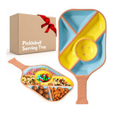 Pickleball Paddle Snack Tray